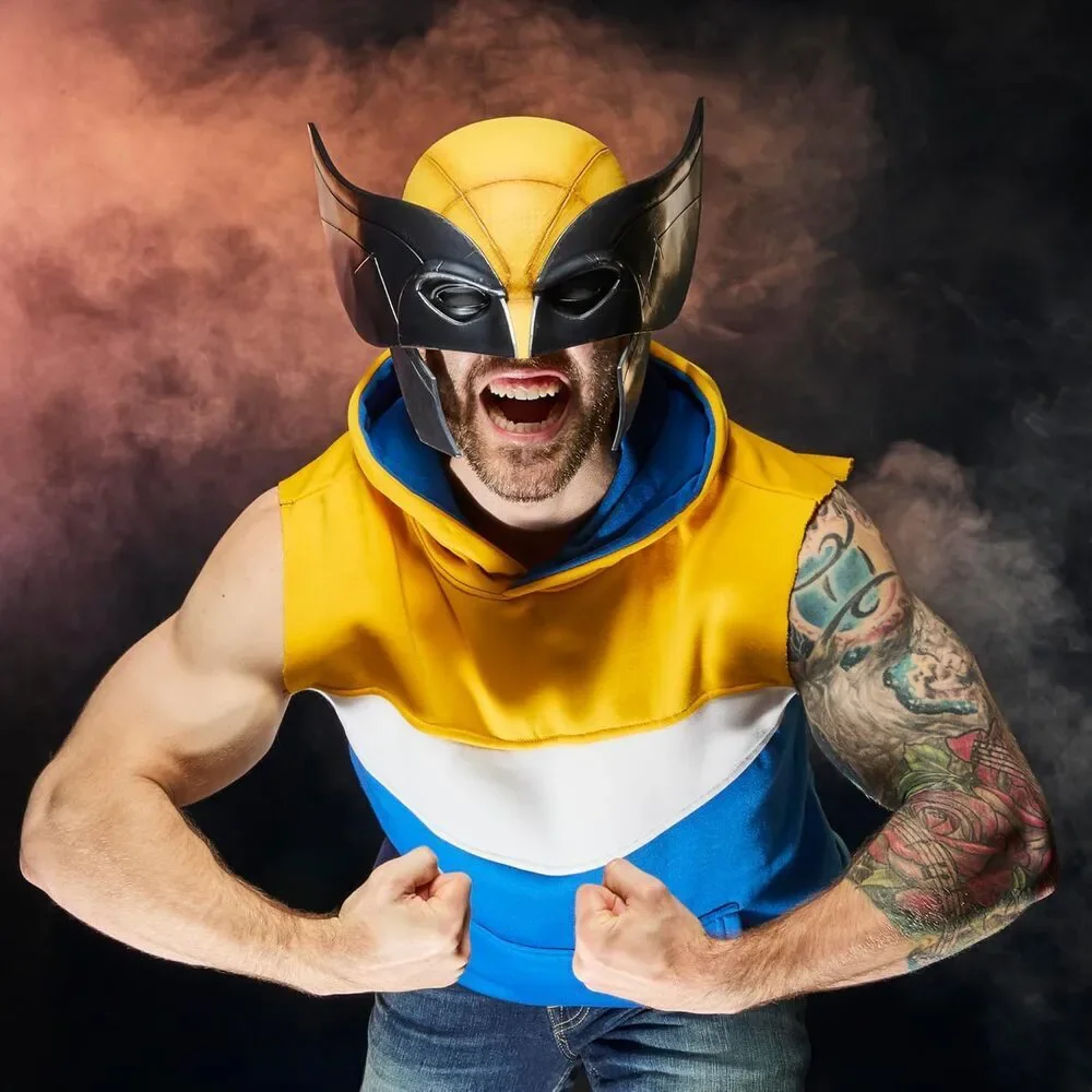 Marvel Legends Wolverine Roleplay Mask Premium Adult Collectible Movie Gear